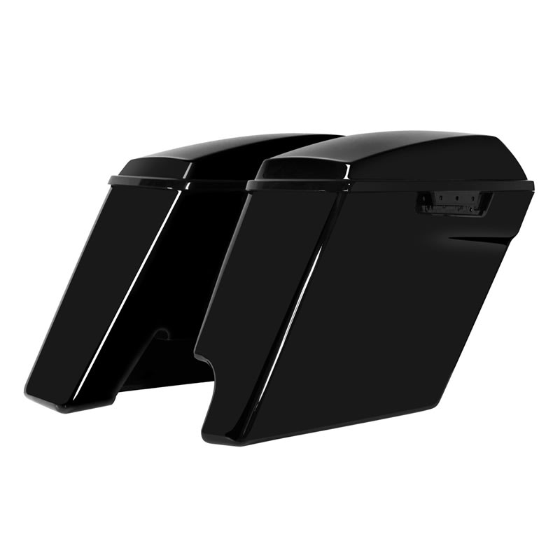 Harley Touring 2-Into-1 Extended 4 Inch Stretched Saddlebags Harley Touring 2-Into-1 Extended 4 Inch Stretched Saddlebags