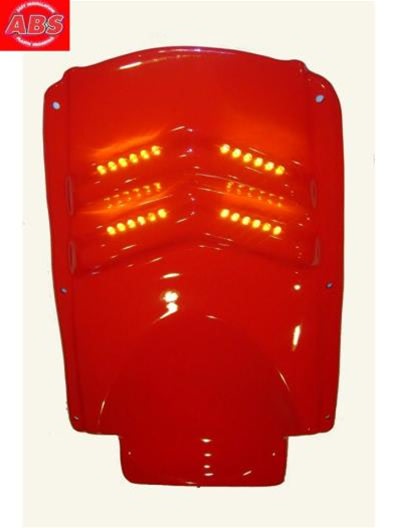Suzuki GSX R 600 750 RED UNDERTAIL 2004-2005