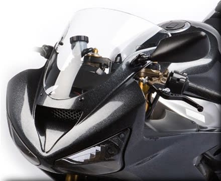 Hotbodies KAWASAKI ZX6R/RR (03-04) SS Windscreen (Stock Replacement) - Clear