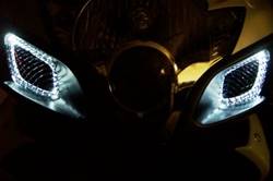 SBL Suzuki GSX-R750 2006-2007 LED Air Intake Halo Kit
