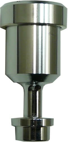Triple Chrome Billet Aluminum Mini Rear Brake Reservoir, Fits All Bikes With Nissin Master Cylinders (Product code: MBR10CH) Triple Chrome Billet Aluminum Mini Rear Brake Reservoir, Fits All Bikes With Nissin Master Cylinders (Product code: MBR10CH)