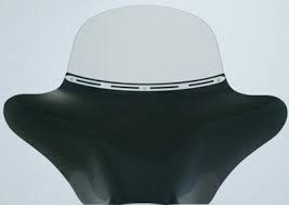 5" Clear Colored Memphis Shades Batwing Windshield 5" Clear Colored Memphis Shades Batwing Windshield