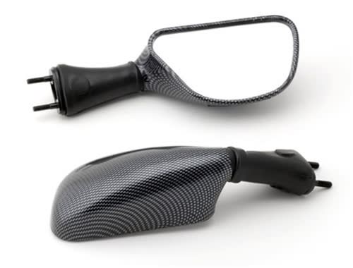 Right Side Kawasaki ZX6R/ZX9R (1998-2003) / Ninja 650R (2006-2008) OEM Style Carbon Racing Mirror for Kawasaki (Product Code: MIR23CBR) Right Side Kawasaki ZX6R/ZX9R (1998-2003) / Ninja 650R (2006-2008) OEM Style Carbon Racing Mirror for Kawasaki (Product Code: MIR23CBR)