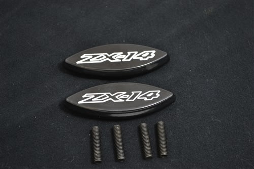 KAWASAKI ZX14R MIRROR BLOCK OFF PLATES KAWASAKI ZX14R MIRROR BLOCK OFF PLATES