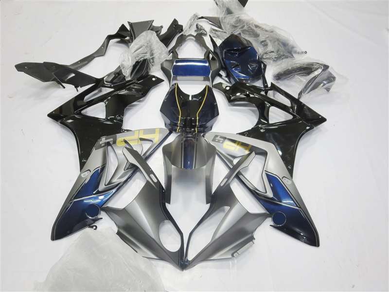 Motorcycle Fairings Kit - 2009-2014 BMW S1000RR Dark Silver/Blue Fairings | NBS1000-15 Motorcycle Fairings Kit - 2009-2014 BMW S1000RR Dark Silver/Blue Fairings | NBS1000-15