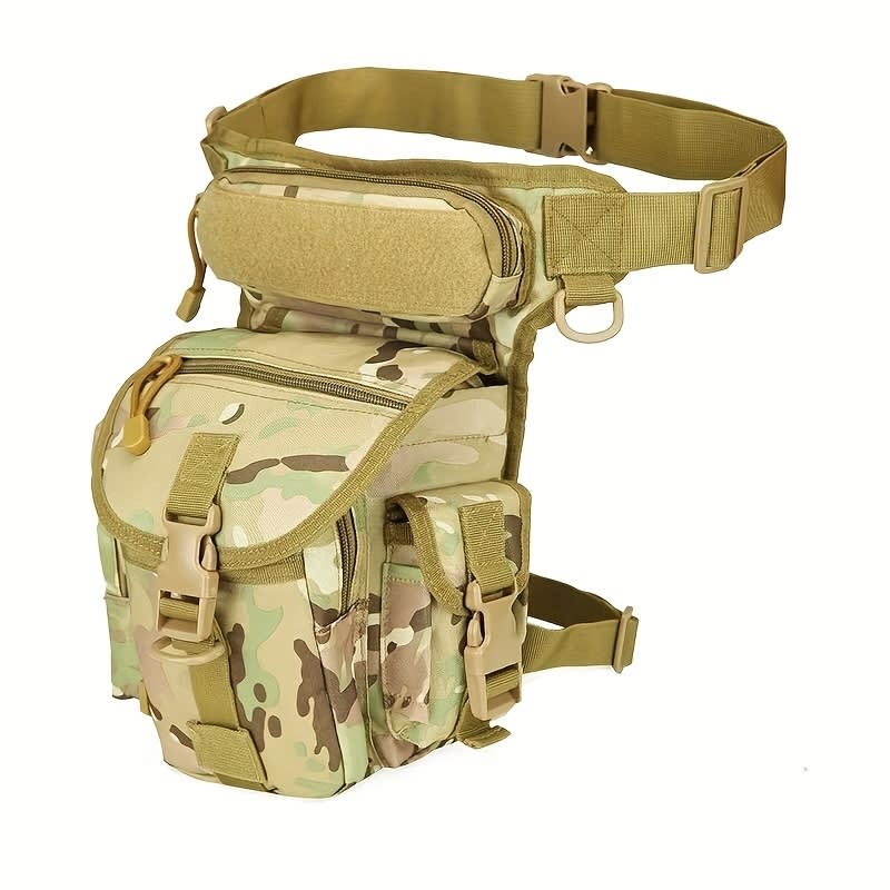 1pc Thigh Bag For Outdoor Activities - Ideal For Motorcycle Racing, Cycling, Hiking, And Horse Riding