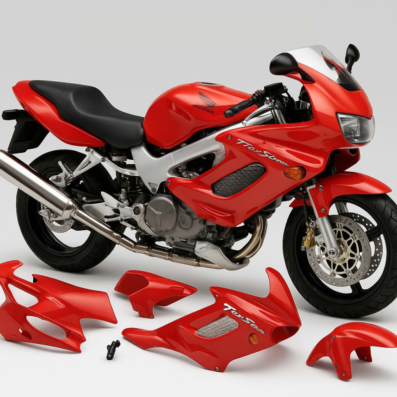 Motorcycle Fairings Kit - Honda VTR1000 Motorcycle Fairings Kit - Honda VTR1000