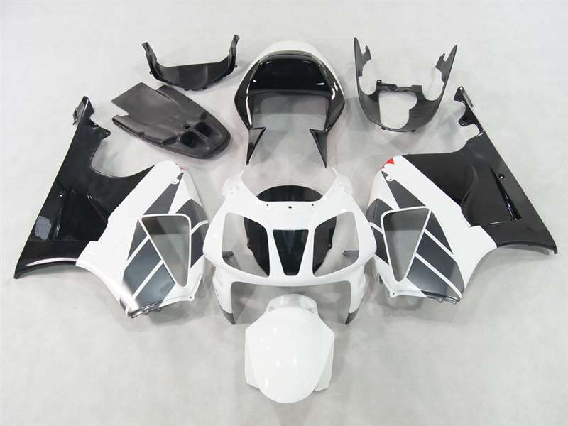 Motorcycle Fairings Kit - Honda VTR 1000 / RC 51 / RVT 1000 OEM Style White/Black Fairings | NH10006-11 Motorcycle Fairings Kit - Honda VTR 1000 / RC 51 / RVT 1000 OEM Style White/Black Fairings | NH10006-11