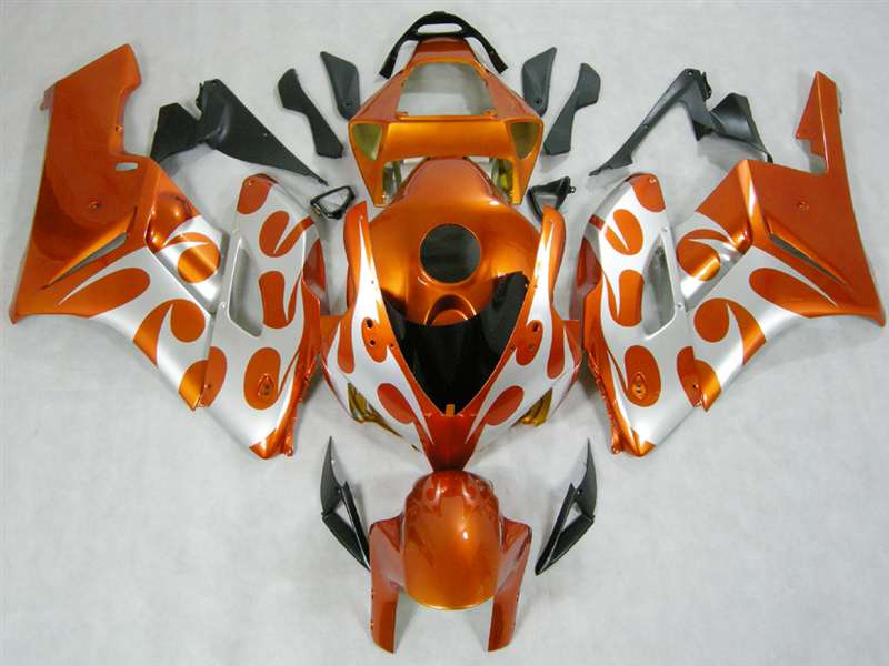 Motorcycle Fairings Kit - 2004-2005 Honda CBR 1000RR Metallic Orange Tribal Fairings | NH10405-2 Motorcycle Fairings Kit - 2004-2005 Honda CBR 1000RR Metallic Orange Tribal Fairings | NH10405-2