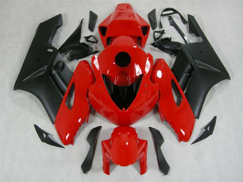 Motorcycle Fairings Kit - 2004-2005 Honda CBR 1000RR Red/Black Fairings | NH10405-22 Motorcycle Fairings Kit - 2004-2005 Honda CBR 1000RR Red/Black Fairings | NH10405-22