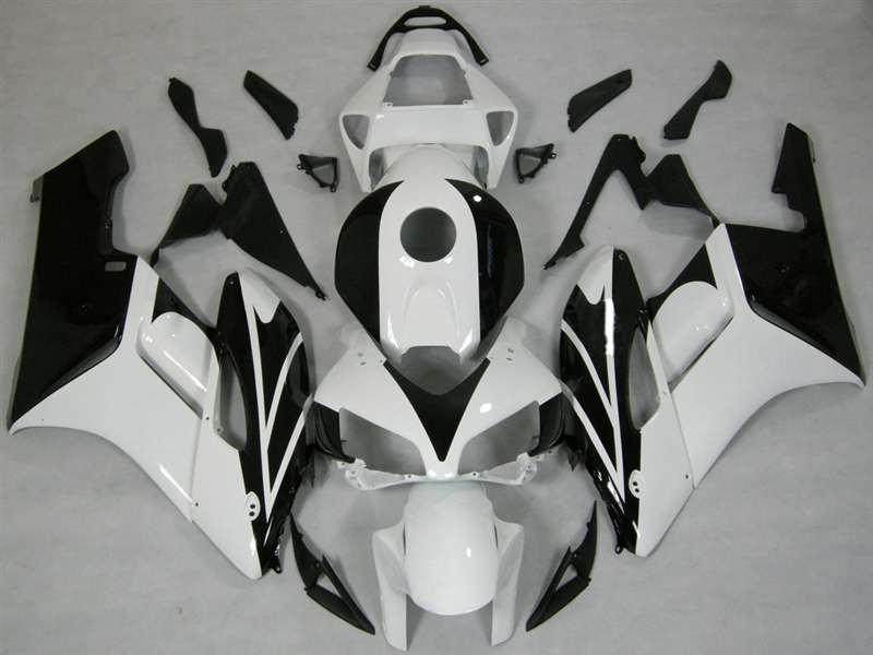 Motorcycle Fairings Kit - 2004-2005 Honda CBR 1000RR White/Black OEM Style Fairings | NH10405-3 Motorcycle Fairings Kit - 2004-2005 Honda CBR 1000RR White/Black OEM Style Fairings | NH10405-3