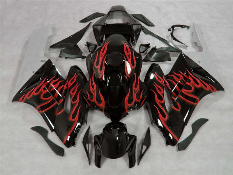 Motorcycle Fairings Kit - 2004-2005 Honda CBR 1000RR Red Fire Fairings | NH10405-33 Motorcycle Fairings Kit - 2004-2005 Honda CBR 1000RR Red Fire Fairings | NH10405-33
