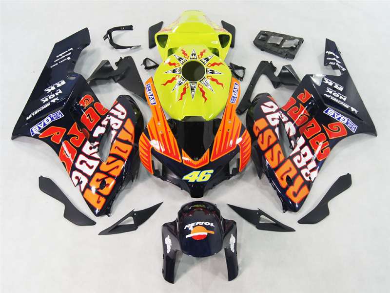 Motorcycle Fairings Kit - 2004-2005 Honda CBR 1000RR Repsol Midnight Blue Fairings | NH10405-49 Motorcycle Fairings Kit - 2004-2005 Honda CBR 1000RR Repsol Midnight Blue Fairings | NH10405-49
