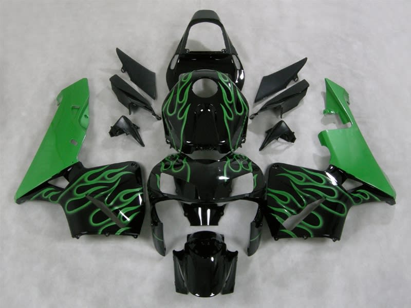 Honda CBR600RR '03-'04 Green Blaze Fairing Kit