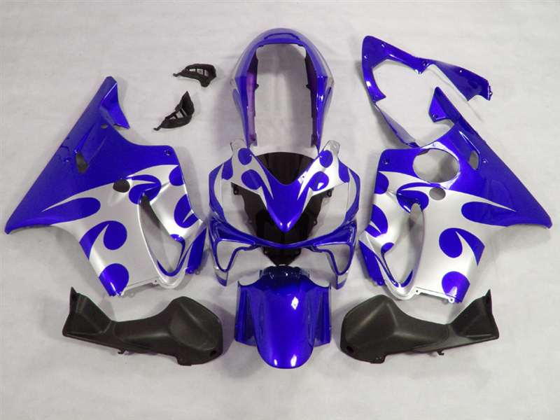 Motorcycle Fairings Kit - 2004-2006 Honda CBR 600 F4i Tribal Blue Fairings | NH60406-10 Motorcycle Fairings Kit - 2004-2006 Honda CBR 600 F4i Tribal Blue Fairings | NH60406-10