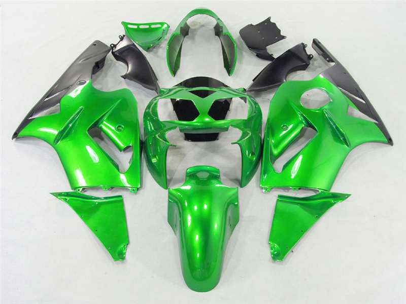 Motorcycle Fairings Kit - 2002-2005 Kawasaki ZX12R Electric Green Fairings | NK10205-23 Motorcycle Fairings Kit - 2002-2005 Kawasaki ZX12R Electric Green Fairings | NK10205-23