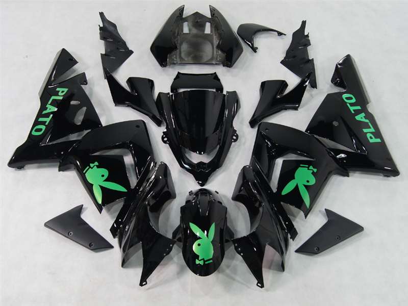 Motorcycle Fairings Kit - 2004-2005 Kawasaki ZX10R Playboy Fairings | NK10405-3