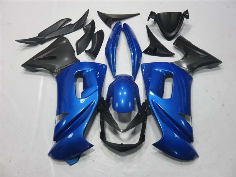 Motorcycle Fairings Kit - 2006-2008 Kawasaki Ninja 650R / ER6s Plasma Blue Fairings | NK60608-7 Motorcycle Fairings Kit - 2006-2008 Kawasaki Ninja 650R / ER6s Plasma Blue Fairings | NK60608-7