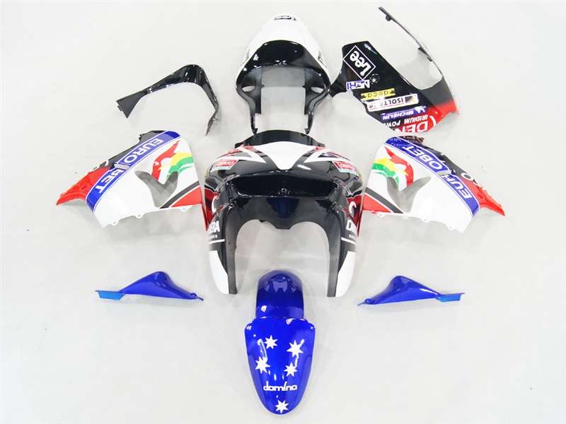 Motorcycle Fairings Kit - 2002-2003 Kawasaki ZX9R Eurobet Race Blue Fairings | NK90203-11 Motorcycle Fairings Kit - 2002-2003 Kawasaki ZX9R Eurobet Race Blue Fairings | NK90203-11