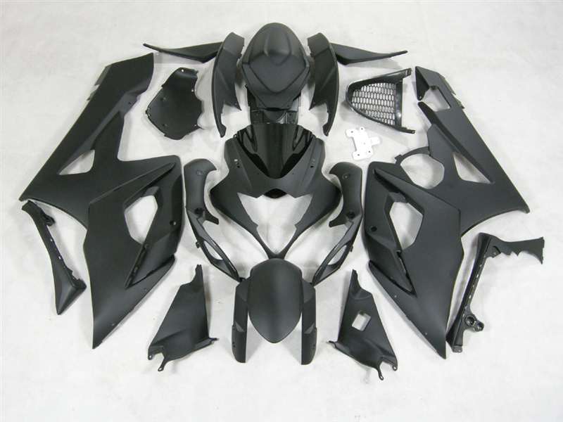 Motorcycle Fairings Kit - Matte Black 2005-2006 Suzuki GSXR 1000 Motorcycle Fairings | NS10506-20 Motorcycle Fairings Kit - Matte Black 2005-2006 Suzuki GSXR 1000 Motorcycle Fairings | NS10506-20