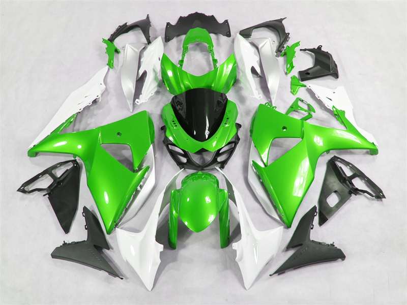 Motorcycle Fairings Kit - 2009-2016 Suzuki GSXR 1000 Metallic Green Fairings | NS10916-18 Motorcycle Fairings Kit - 2009-2016 Suzuki GSXR 1000 Metallic Green Fairings | NS10916-18
