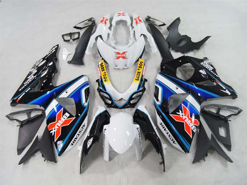 Motorcycle Fairings Kit - Dark Dog 2009-2016 Suzuki GSXR 1000 Motorcycle Fairings | NS10916-20