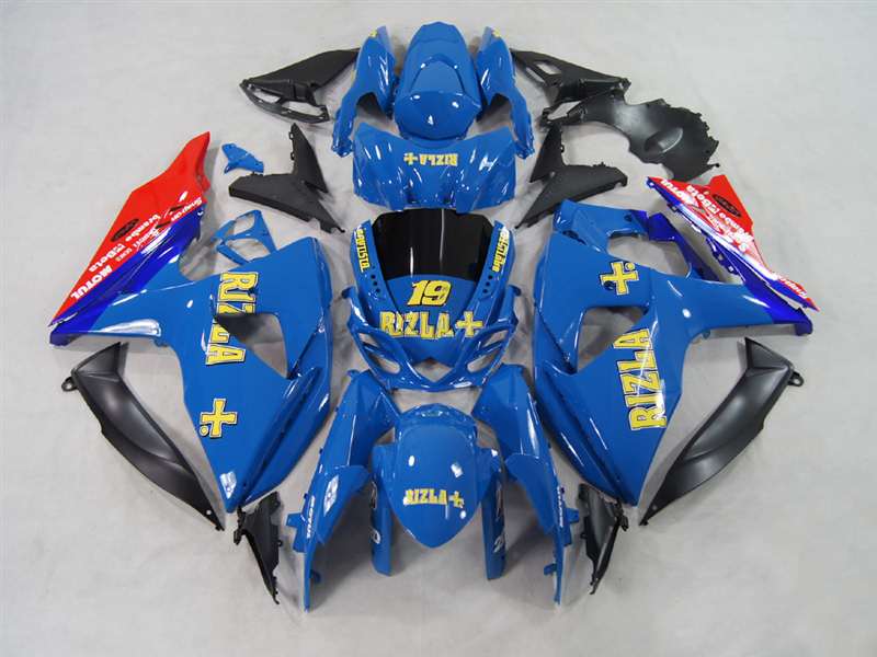Motorcycle Fairings Kit - Rizla 2009-2016 Suzuki GSXR 1000 Motorcycle Fairings | NS10916-23 Motorcycle Fairings Kit - Rizla 2009-2016 Suzuki GSXR 1000 Motorcycle Fairings | NS10916-23