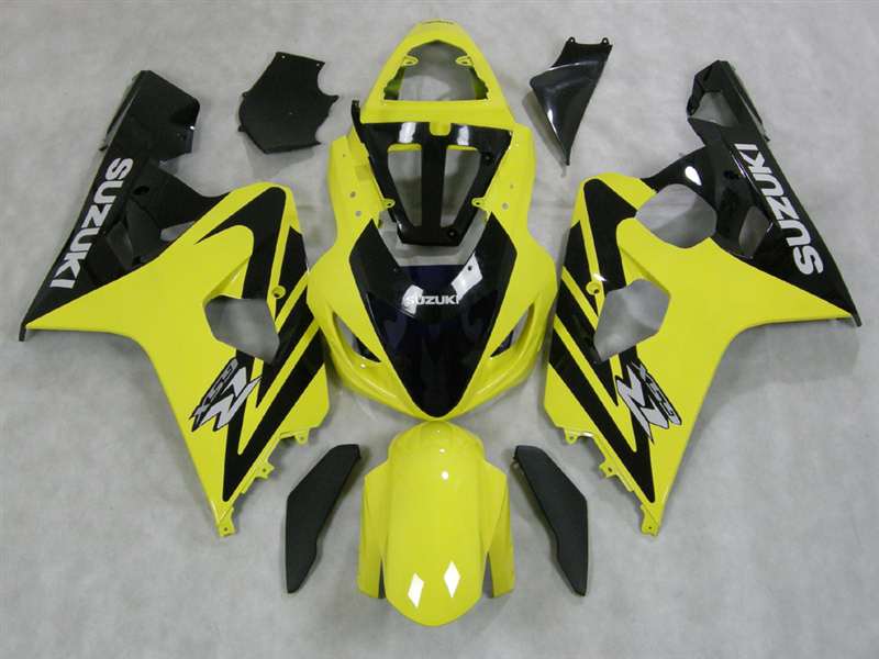 Motorcycle Fairings Kit - Yellow/Black 2004-2005 Suzuki GSXR 600 750 Motorcycle Fairings | NS60405-49 Motorcycle Fairings Kit - Yellow/Black 2004-2005 Suzuki GSXR 600 750 Motorcycle Fairings | NS60405-49