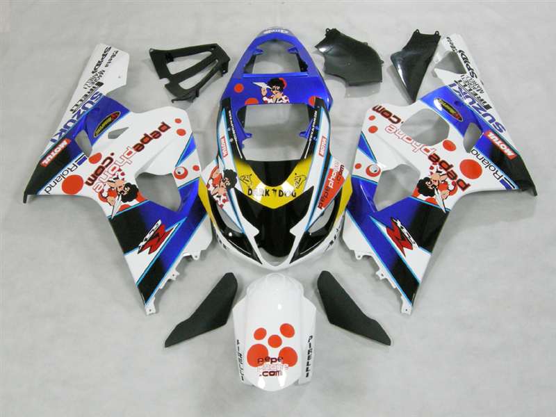 Motorcycle Fairings Kit - Dark Dog 2004-2005 Suzuki GSXR 600 750 Motorcycle Fairings | NS60405-50 Motorcycle Fairings Kit - Dark Dog 2004-2005 Suzuki GSXR 600 750 Motorcycle Fairings | NS60405-50