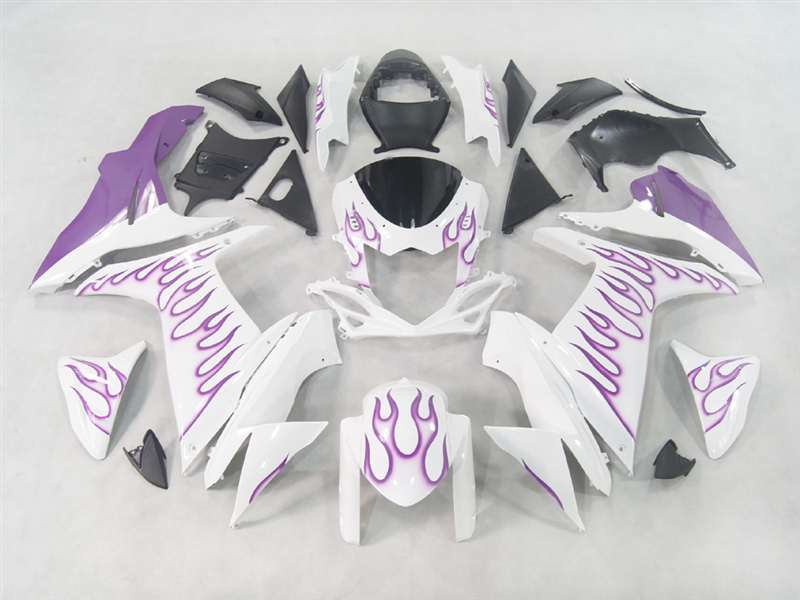 Motorcycle Fairings Kit Suzuki GSXR 600 750 Purple Fire 2011-2027 | Purple Fairings | #NS61117-11 Motorcycle Fairings Kit Suzuki GSXR 600 750 Purple Fire 2011-2027 | Purple Fairings | #NS61117-11