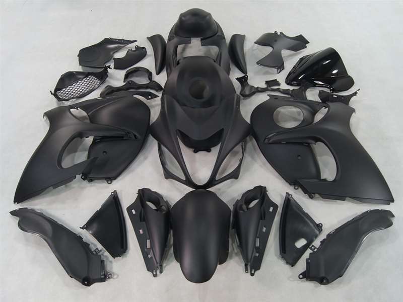 Motorcycle Fairings Kit - 2008-2020 Suzuki GSX1300R Hayabusa Satin Black Fairings | NSH0817-15 Motorcycle Fairings Kit - 2008-2020 Suzuki GSX1300R Hayabusa Satin Black Fairings | NSH0817-15