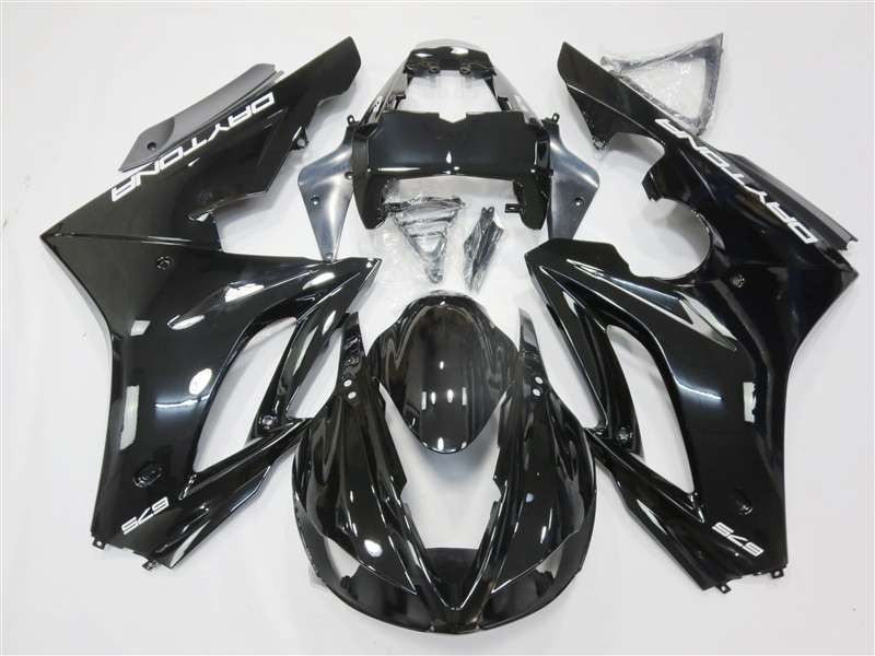 Motorcycle Fairings Kit - 2009-2012 Triumph Daytona 675 Gloss Black Fairings | NT60912-3 Motorcycle Fairings Kit - 2009-2012 Triumph Daytona 675 Gloss Black Fairings | NT60912-3
