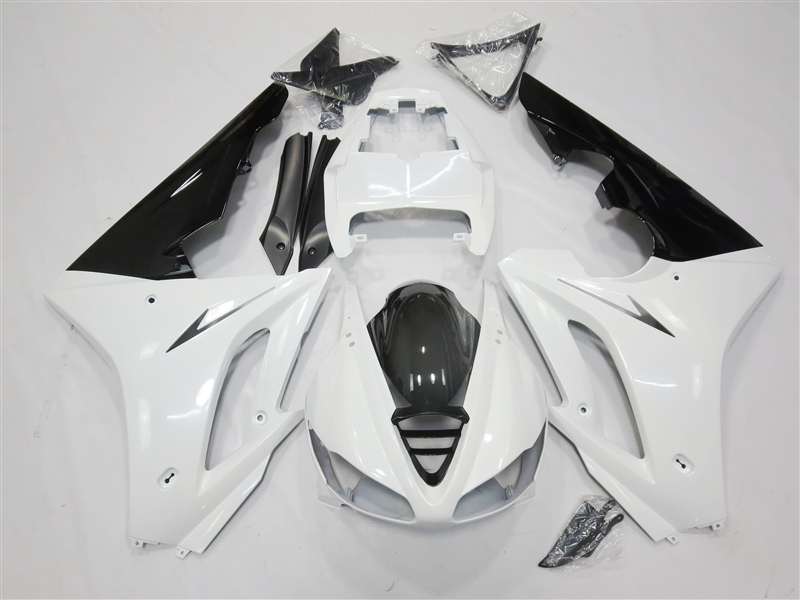 Motorcycle Fairings Kit - 2009-2012 Triumph Daytona 675 White/Black Motorcycle Fairings | NT60912-5 Motorcycle Fairings Kit - 2009-2012 Triumph Daytona 675 White/Black Motorcycle Fairings | NT60912-5