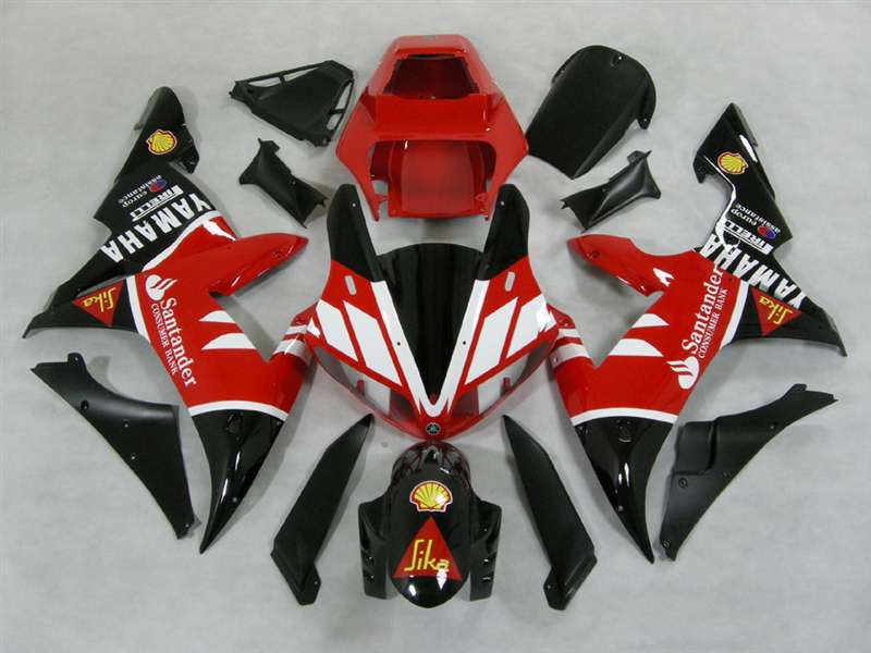 Motorcycle Fairings Kit - Santander 2002-2003 Yamaha YZF R1 Motorcycle Fairings | NY10203-18 Motorcycle Fairings Kit - Santander 2002-2003 Yamaha YZF R1 Motorcycle Fairings | NY10203-18