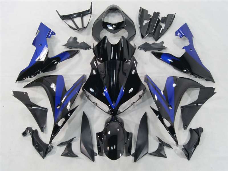 Motorcycle Fairings Kit - 2004-2006 Yamaha YZF R1 Black/Blue Accents Fairings | NY10406-27 Motorcycle Fairings Kit - 2004-2006 Yamaha YZF R1 Black/Blue Accents Fairings | NY10406-27