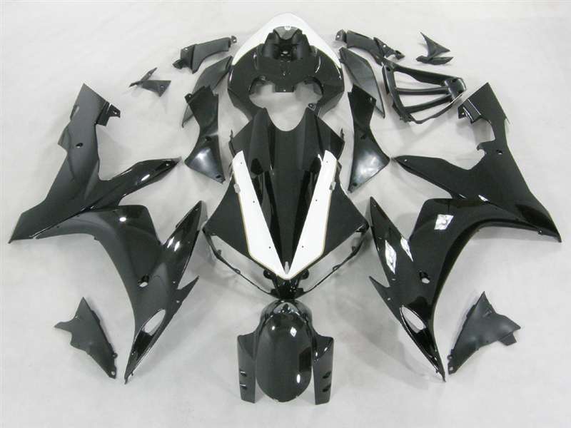 Motorcycle Fairings Kit - 2004-2006 Yamaha YZF R1 Gloss Black Motorcycle Fairings | NY10406-29 Motorcycle Fairings Kit - 2004-2006 Yamaha YZF R1 Gloss Black Motorcycle Fairings | NY10406-29
