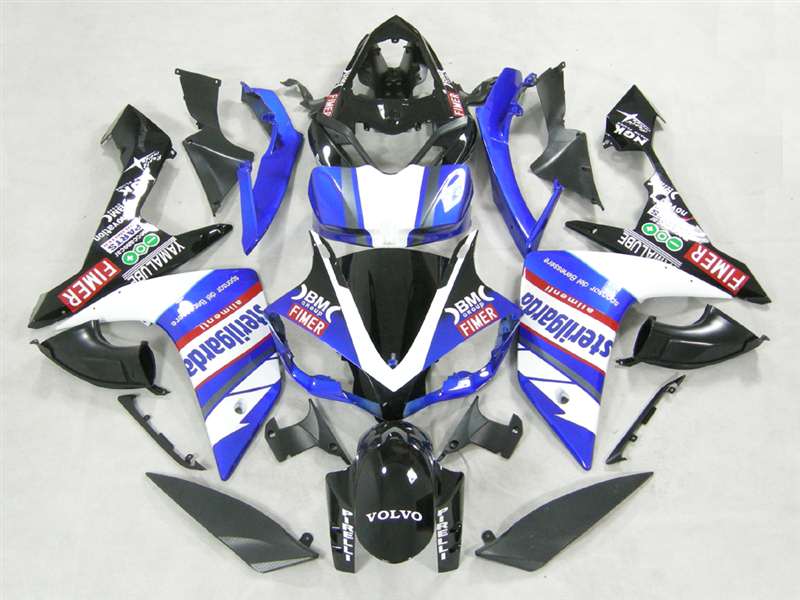 Motorcycle Fairings Kit - 2007-2008 Yamaha YZF R1 Sterilgarda Fairings | NY10708-19 Motorcycle Fairings Kit - 2007-2008 Yamaha YZF R1 Sterilgarda Fairings | NY10708-19