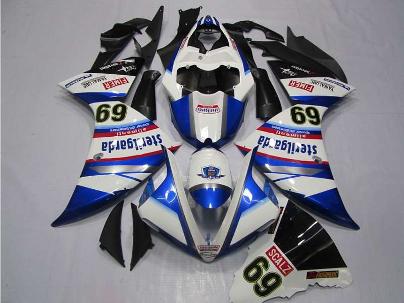 Motorcycle Fairings Kit - 2009-2011 Yamaha YZF R1 Sterilgarda Race Fairings | NY10911-2 Motorcycle Fairings Kit - 2009-2011 Yamaha YZF R1 Sterilgarda Race Fairings | NY10911-2