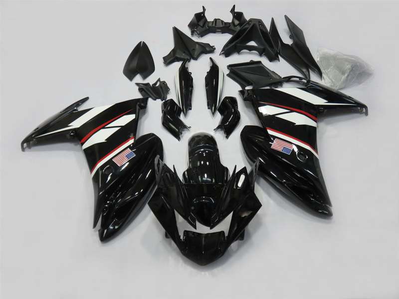 2009 Present Yamaha FZ6R Black OEM Style Fairings NYF0916 5 2009-present-yamaha-fz6r-black-oem-style-fairings-nyf0916-5