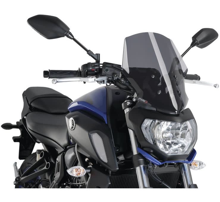 Puig Naked New Generation for Yamaha MT-07 2018-2021 - Dark Smoke