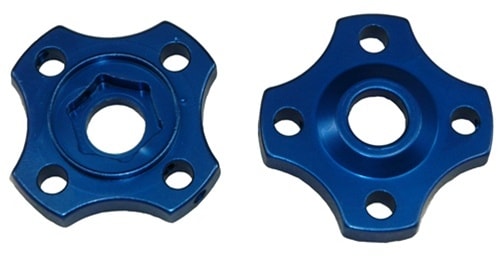 Preload Adjusters (2 pack), Anodized Blue Aluminum (Product code: PAD401BU)