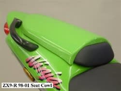 Kawasaki ZX9R (1998-2001) Seat Cowl - Kawasaki Green