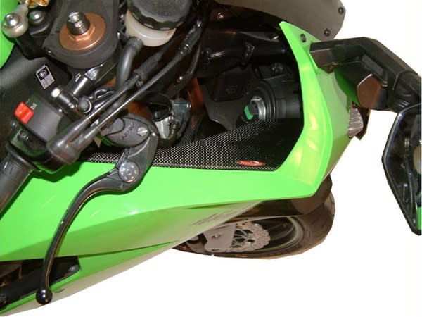 Kawasaki ZX10R (2008-2010) Dash Panels (pair) - REAL CARBON FIBER