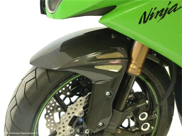 Kawasaki ZX10R (2008-2010) 100% Real Carbon Fiber Front Fender