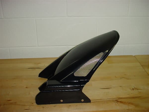 Kawasaki Z750 (not S model) Rear Tire Hugger (03-06) Gloss Black Kawasaki Z750 (not S model) Rear Tire Hugger (03-06) Gloss Black