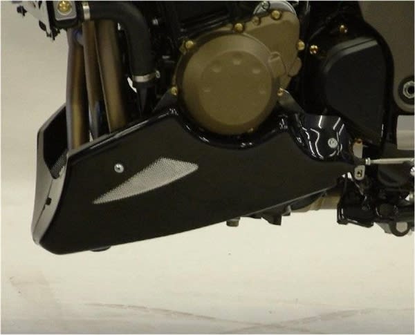 Kawasaki Z750 Bellypan Gloss Black - 2007+ Kawasaki Z750 Bellypan Gloss Black - 2007+