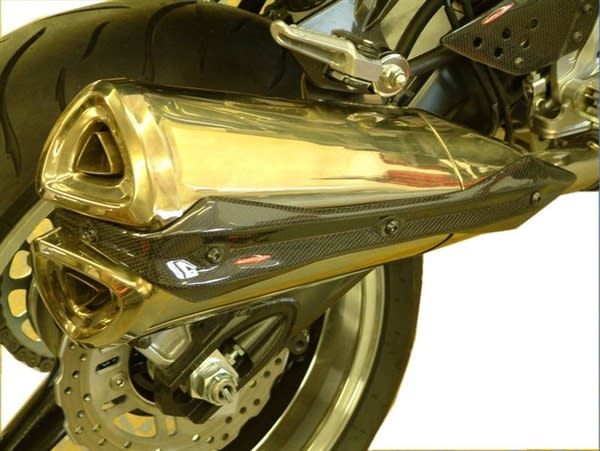 Kawasaki Z1000 Lower Heat Shield (2007-2009) 100% Carbon Fiber Kawasaki Z1000 Lower Heat Shield (2007-2009) 100% Carbon Fiber