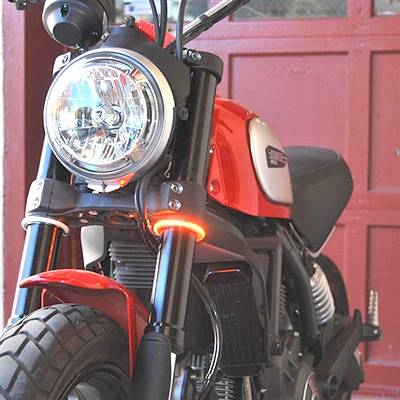 SBL Rage360 Fork Mount LED Turn Signals SBL Rage360 Fork Mount LED Turn Signals