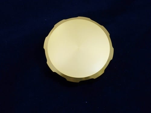 GOLD FRONT BRAKE RESERVOIR CAP