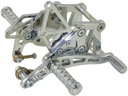 Rear Set for the Honda CBR 600RR (03-06), Chrome (product code: RS4040CH) Rear Set for the Honda CBR 600RR (03-06), Chrome (product code: RS4040CH)